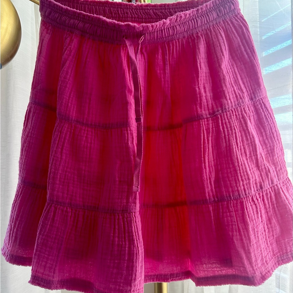 Aerie Vibrant Pink Skirt